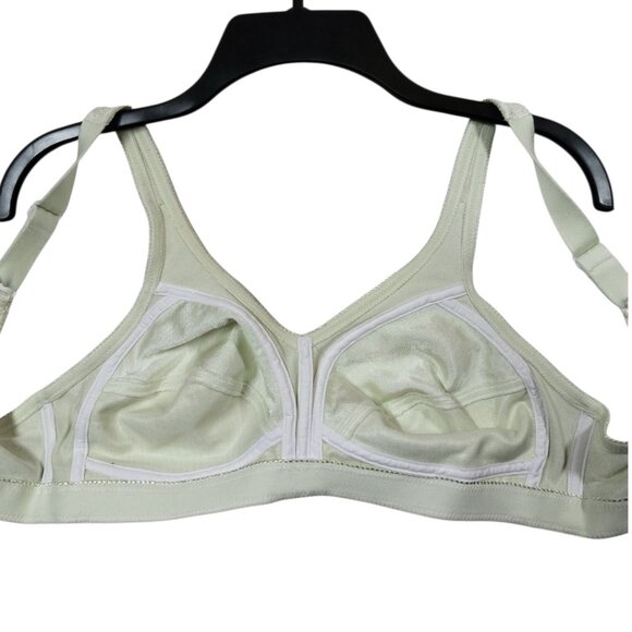 Vintage Underscore Bra 34B Full Coverage Light Green Wireless - Picture 4 of 5